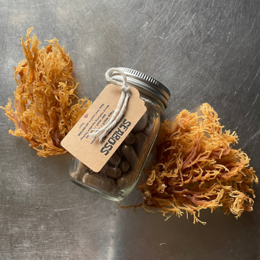 8 GOURMET MUSHROOMS W/ SEAMOSS & IRISHMOSS CAPSULES